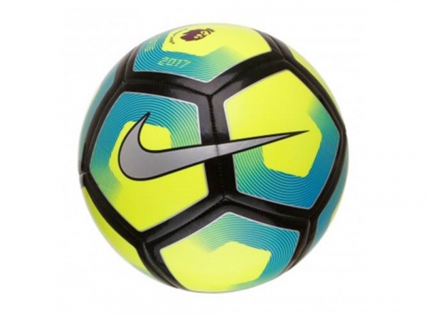 premier league ball yellow