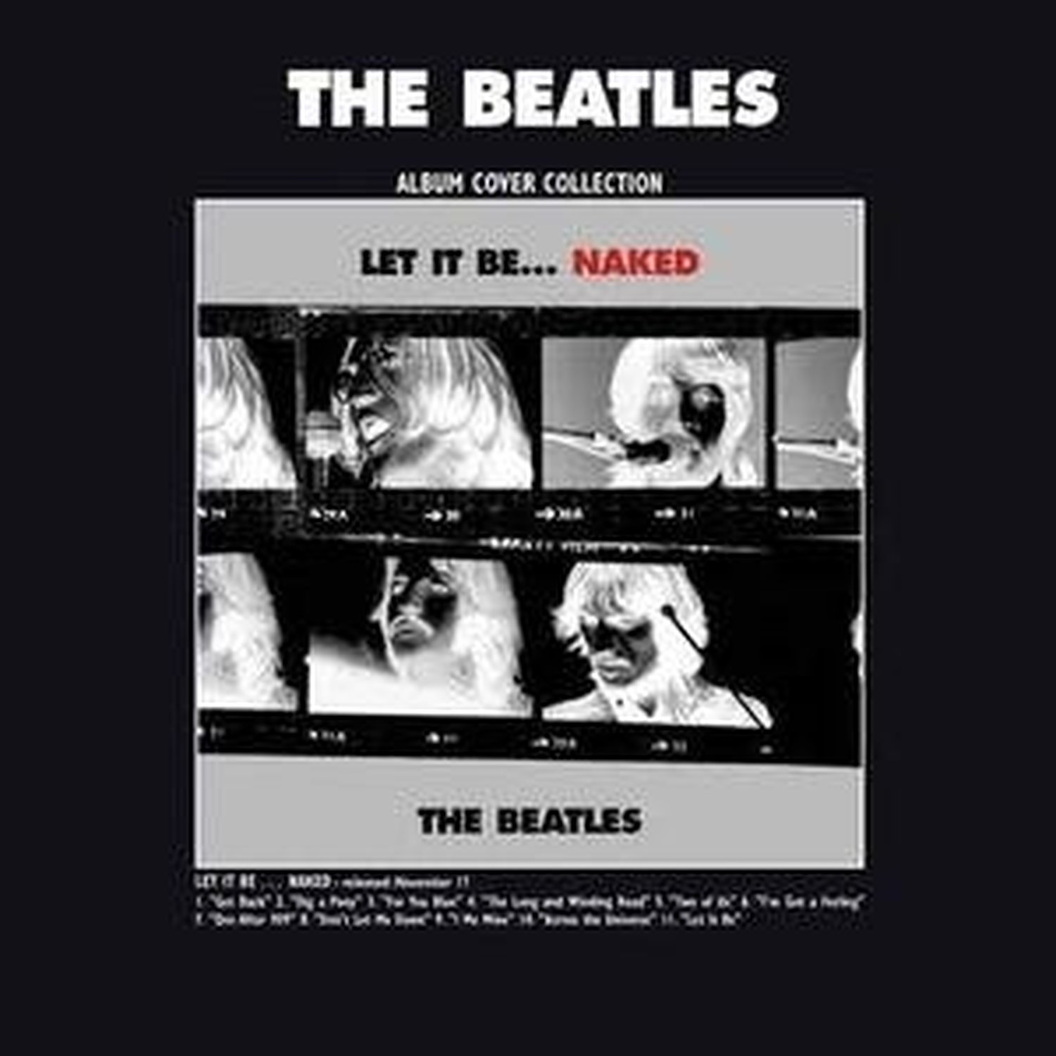 Postkarte Album Cover Let It Be Naked Beatles Museum My Xxx Hot Girl