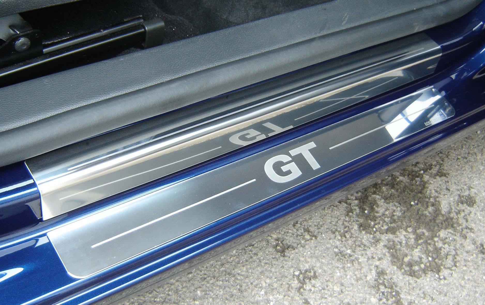 Vw Volkswagen Golf Mk6 Gt Upper And Lower Door Sills Kick Plates Ebay