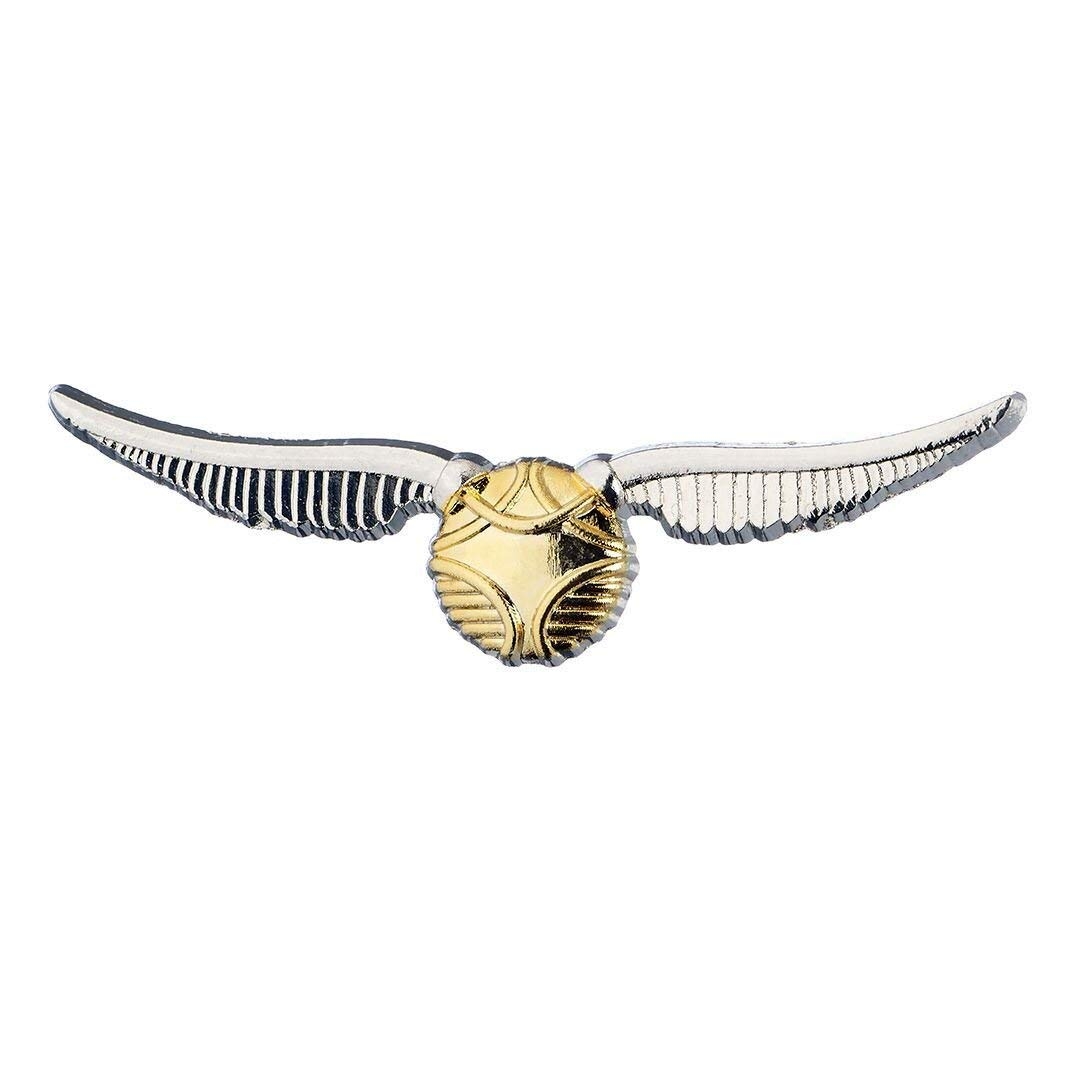 Harry Potter Official The Golden Snitch Metal Pin Badge Hogwarts ...