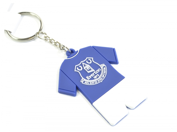 Everton Football Club Pcv Full Kit Keyring Fan Car Key Crest