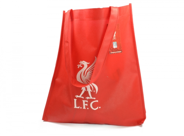 Liverpool FC Liver Bird Football Club Reusable Crest Shopping Tote Bag ...