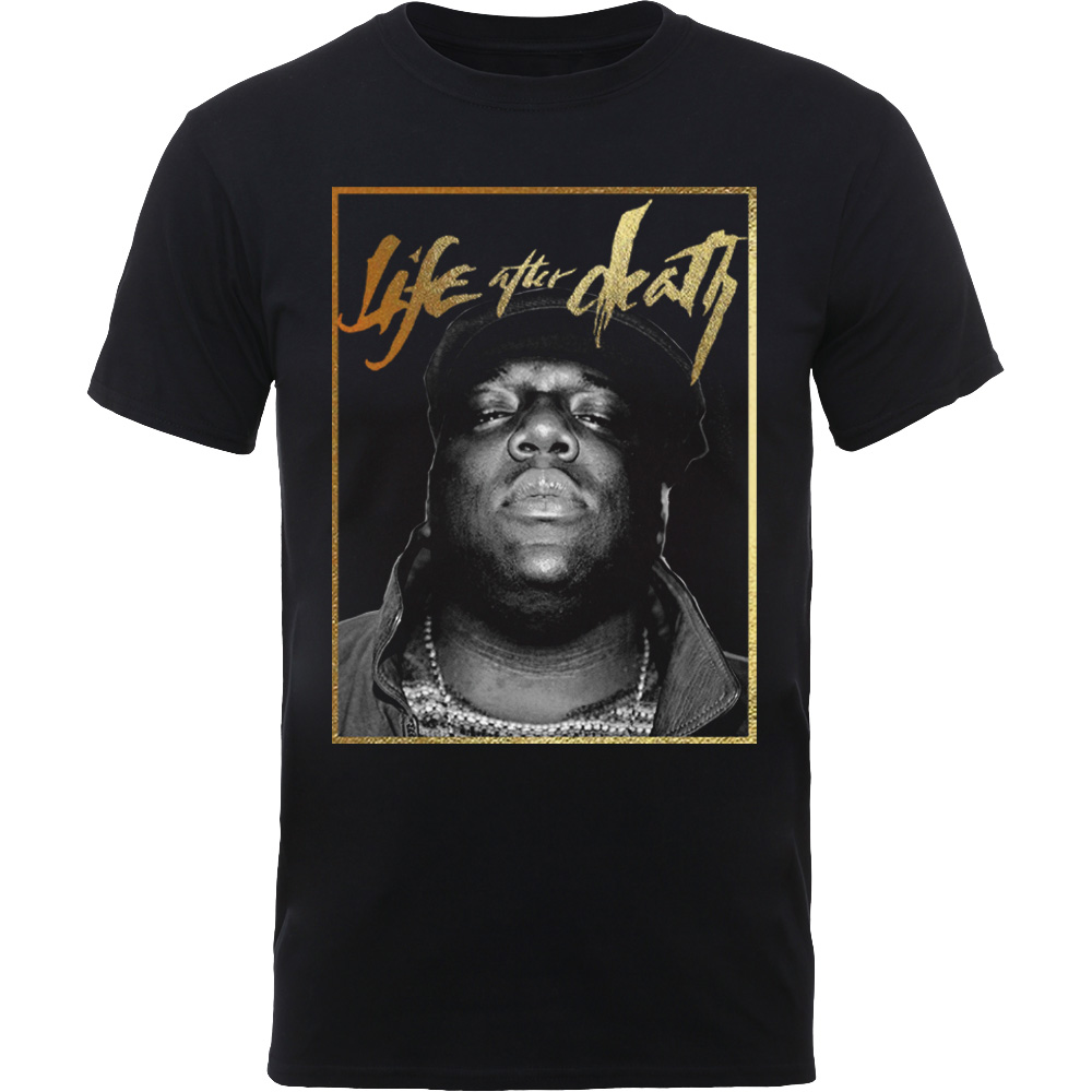 Notorious BIG Biggie Smalls Mens Black T-Shirts Tupac Rap Hip Hop 90s ...