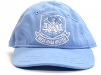 West Ham Utd Football Club Classic Crest Toddlers Baseball Cap Light Blue 