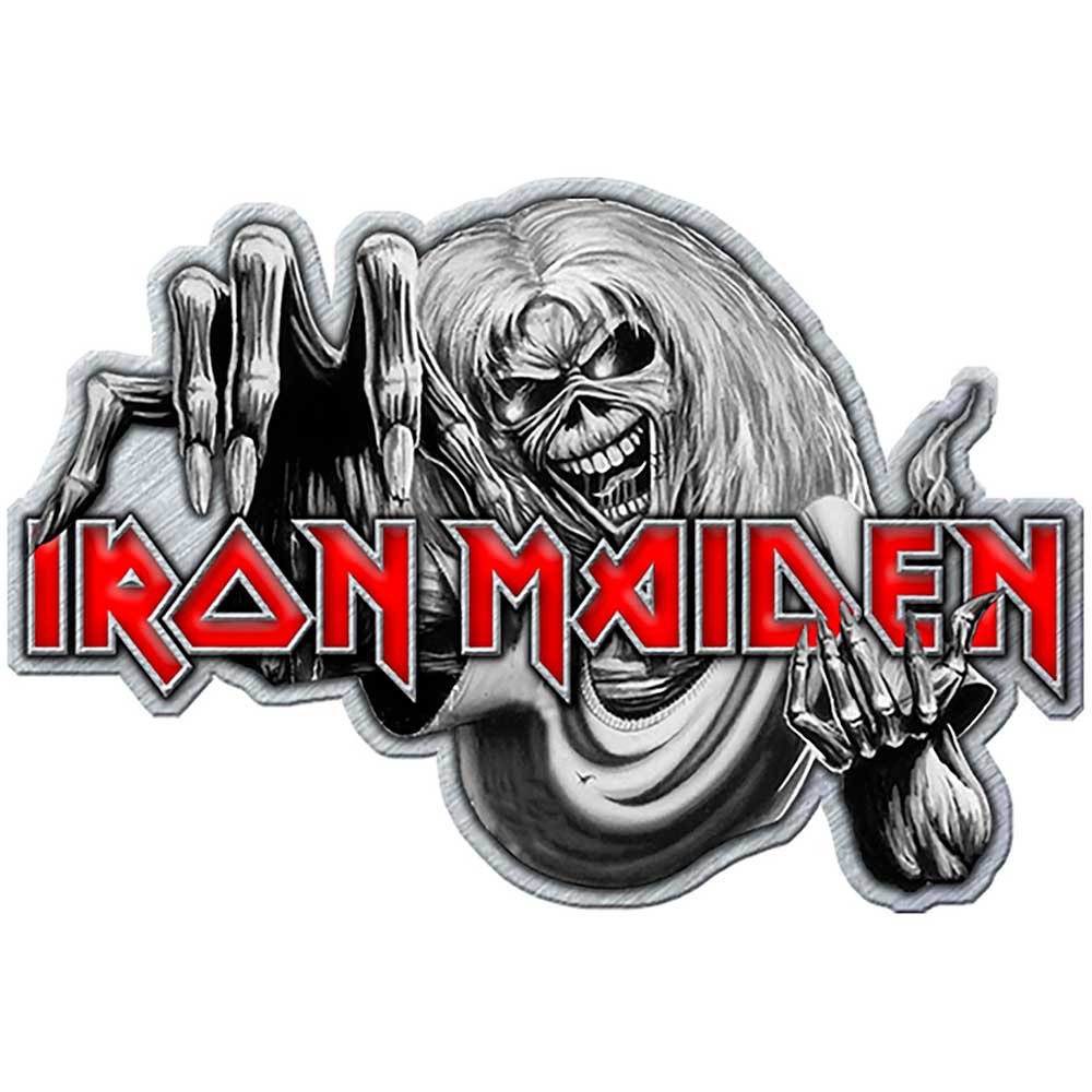 Iron Maiden Official Number of the Beast Metal Enamel Pin Badge Rock ...