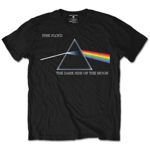 Pink Floyd Dark Side Of The Moon copertina dell'album uomini nero t Maglia  | eBay