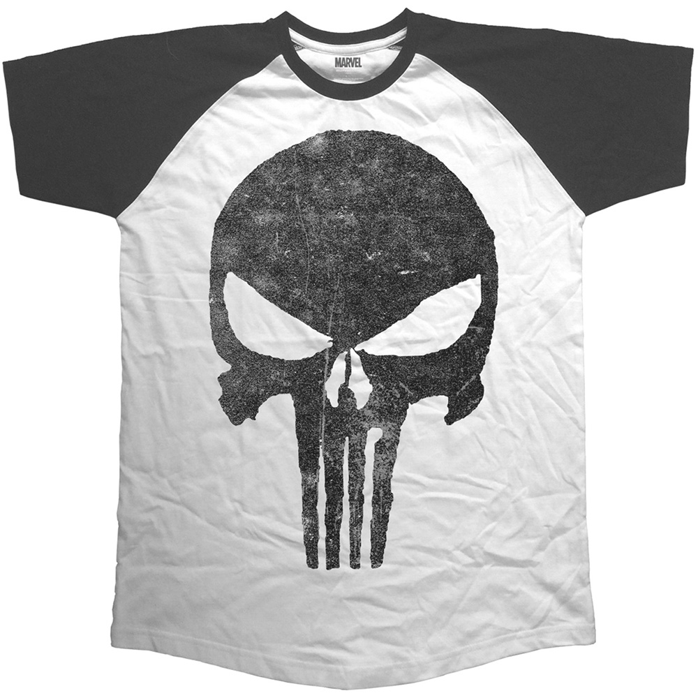 black punisher t shirt