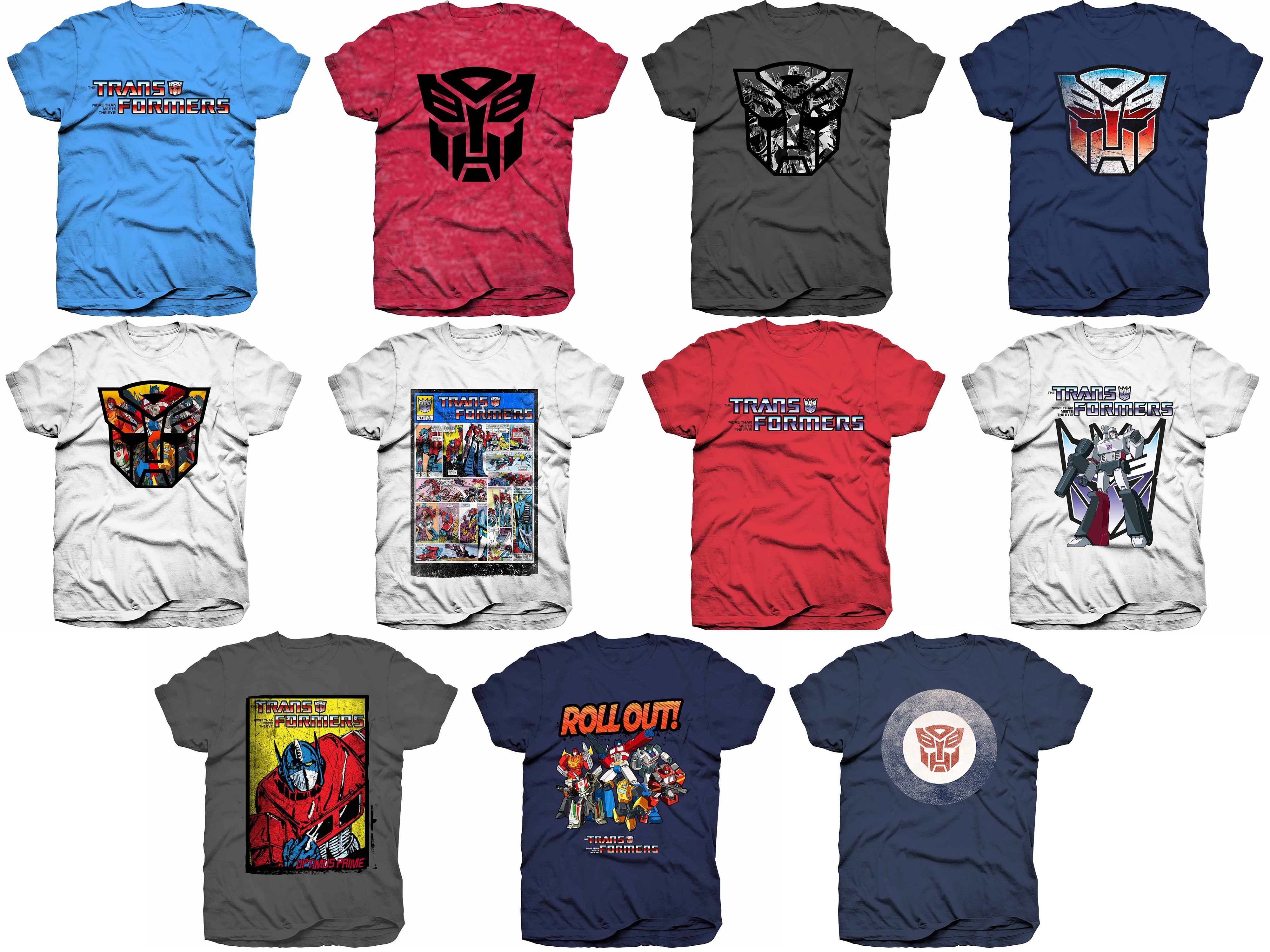 Transformers T Shirt Decepticons 