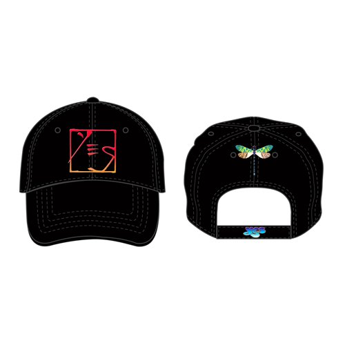 Yes Baseball Cap Black Dragonfly One Size Official Band Hat Rock ...